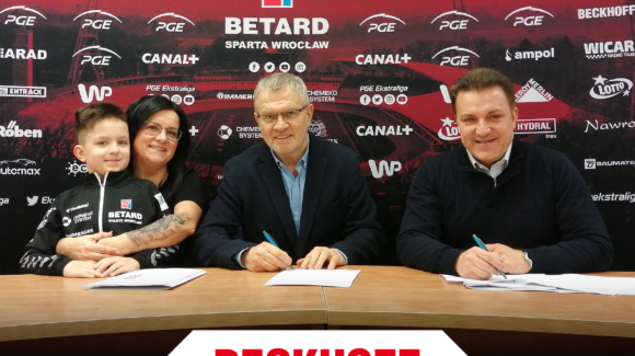 Firma Beckhoff Sponsorem Premium WTS Sparta!