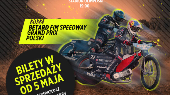 5 maja start sprzedaży biletów na Betard FIM Speedway Grand Prix