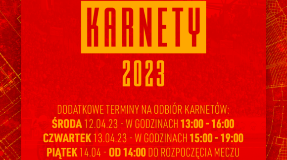 Dodatkowe terminy odbioru karnetów