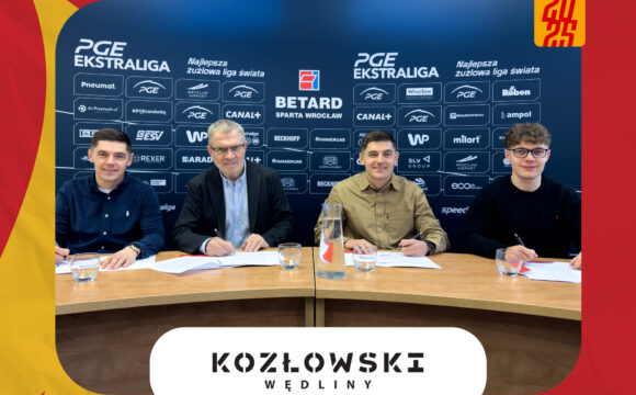 Kozłowski Wędliny nadal z WTS Spartą Wrocław